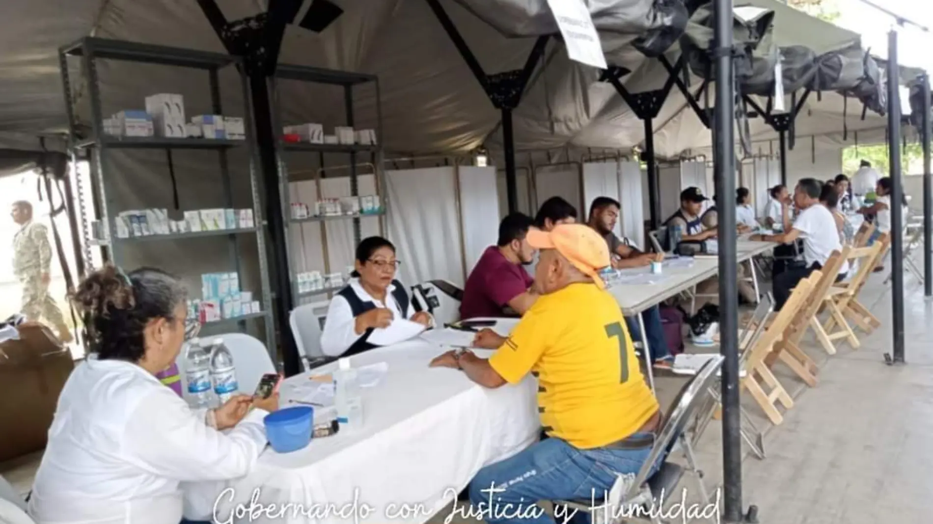 Convoy de salud en Huixtla